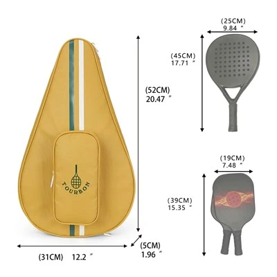 Padel Racket Bag Pickleball Paddle Case For Men And Women factory