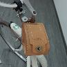 Tourbon Leather Material Bicycle Frame Bag