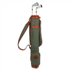 Tourbon Vintage Carry Club Golf Bag Pote