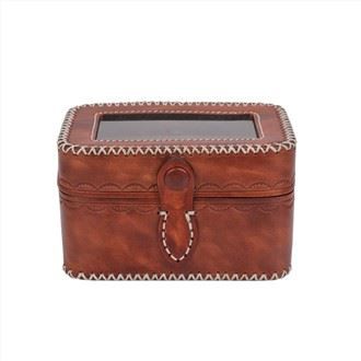 Deluxe Leather Double Watch ka vwayaj